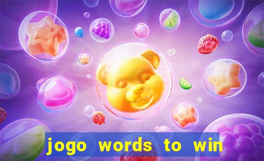 jogo words to win paga mesmo